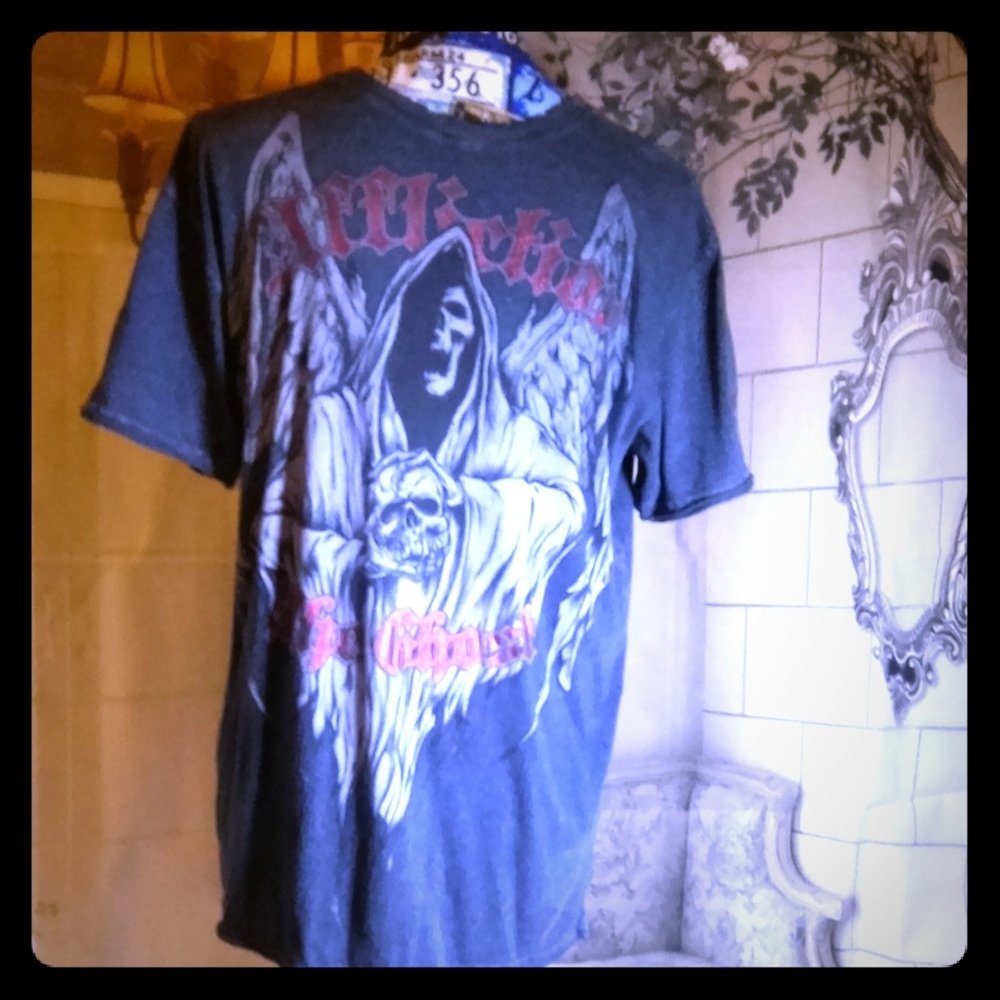 COPY - Rare 'Kelly Pavlik' Affliction Graphic T-shirt